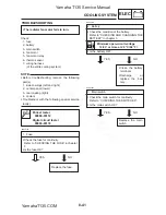 Предварительный просмотр 333 страницы Yamaha T135S Service Manual