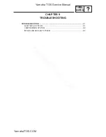 Предварительный просмотр 341 страницы Yamaha T135S Service Manual