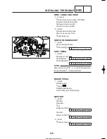 Preview for 112 page of Yamaha T135SE Service Manual