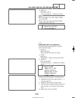 Preview for 142 page of Yamaha T135SE Service Manual