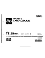 Yamaha T2125 Parts List preview