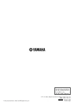 Предварительный просмотр 20 страницы Yamaha T4n Owner'S Manual