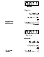 Preview for 1 page of Yamaha T9.9X Owner'S Manual