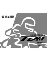 Yamaha TDM850 Owner'S Manual preview