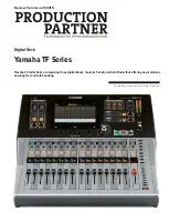 Yamaha TF Series Manual предпросмотр