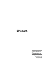 Preview for 8 page of Yamaha TF1 Installation Manual