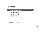 Preview for 1 page of Yamaha TF1 Reference Manual