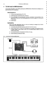 Предварительный просмотр 7 страницы Yamaha TG100 (Swedish) Handledning