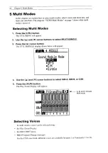 Предварительный просмотр 23 страницы Yamaha TG300 Owner'S Manual