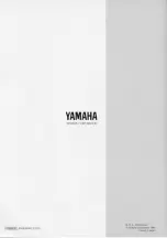 Предварительный просмотр 102 страницы Yamaha TG300 Owner'S Manual