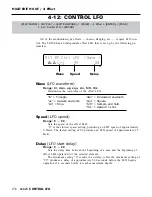 Предварительный просмотр 228 страницы Yamaha TG500 Owner'S Manual