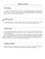 Preview for 5 page of Yamaha TG77 Operating Manual