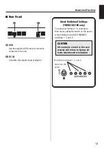 Предварительный просмотр 13 страницы Yamaha THR10 Owner'S Manual