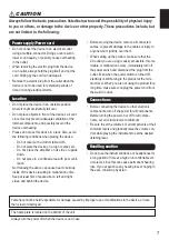 Preview for 7 page of Yamaha THR100HD Owner'S Manual