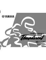 Yamaha Thundercat YZF600R Owner'S Manual preview