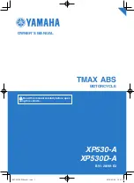 Yamaha TMAX ABS Series Owner'S Manual preview