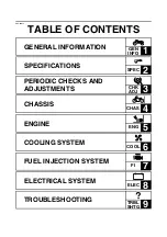 Предварительный просмотр 7 страницы Yamaha tmax XP500A Service Manual