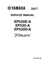 Yamaha TMAX XP530E-A 2017 Service Manual preview