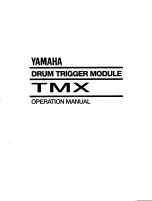 Preview for 1 page of Yamaha TMX User Manual