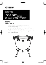 Yamaha TP-100C Series Owner'S Manual предпросмотр