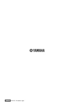 Предварительный просмотр 8 страницы Yamaha TP1323 Owner'S Manual