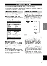 Предварительный просмотр 37 страницы Yamaha TR-5630RDS Owner'S Manual