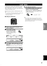 Preview for 39 page of Yamaha TR-5630RDS Owner'S Manual