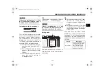 Предварительный просмотр 27 страницы Yamaha TRACER MT09 TRA Owner'S Manual