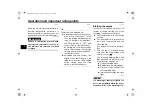 Предварительный просмотр 58 страницы Yamaha TRACER MT09 TRA Owner'S Manual