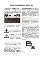 Предварительный просмотр 2 страницы Yamaha TransAcoustic SHTA Owner'S Manual