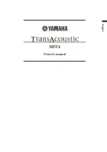 Предварительный просмотр 9 страницы Yamaha TransAcoustic SHTA Owner'S Manual