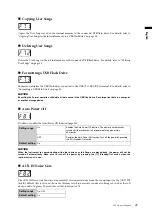 Предварительный просмотр 47 страницы Yamaha TransAcoustic TA2 Owner'S Manual