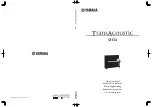 Preview for 83 page of Yamaha TRANSCOUSTIC SHTA Owner'S Manual