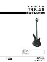 Yamaha TRB-4 II Service Manual предпросмотр