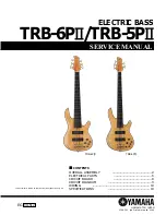 Yamaha TRB-6PII Service Manual preview