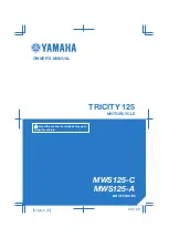 Предварительный просмотр 1 страницы Yamaha TRICITY 125 2016 Owner'S Manual