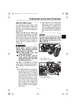 Предварительный просмотр 25 страницы Yamaha TRICITY 125 2016 Owner'S Manual