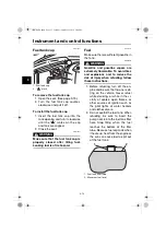 Предварительный просмотр 26 страницы Yamaha TRICITY 125 2016 Owner'S Manual