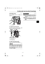 Предварительный просмотр 31 страницы Yamaha TRICITY 125 2016 Owner'S Manual