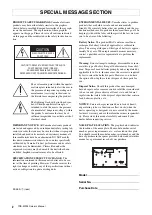 Preview for 2 page of Yamaha TRS-MS05 Owner'S Manual