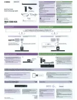 Preview for 1 page of Yamaha TRUE X BAR 40A Quick Start Manual