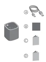 Preview for 2 page of Yamaha TRUE X SPEAKER 1A Quick Start Manual