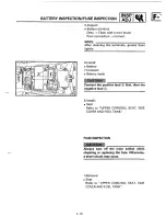 Предварительный просмотр 106 страницы Yamaha TRX850H Service Manual