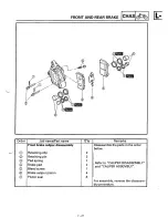 Предварительный просмотр 223 страницы Yamaha TRX850H Service Manual