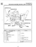 Предварительный просмотр 246 страницы Yamaha TRX850H Service Manual