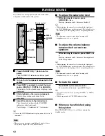 Preview for 14 page of Yamaha TSS-10 Owner'S Manual