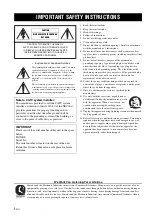 Preview for 2 page of Yamaha TSX-120BL Owner'S Manual