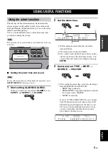 Preview for 9 page of Yamaha TSX-120BL Owner'S Manual