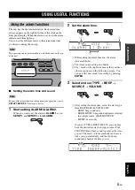 Preview for 9 page of Yamaha TSX-130WH - Desktop Audio System Owner'S Manual