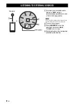 Preview for 10 page of Yamaha TSX-14 Owner'S Manual